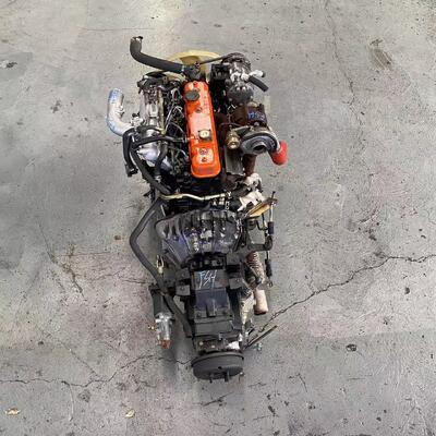 JMC 4JB1 Gebruikte 4-cilinder dieselmotor met turbocompressor en brandstofzuinig voor lichte bedrijfsvoertuigen